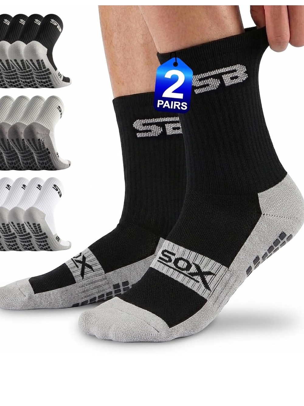 SB Sox Grip Docks nonslip Athletic tracción Docks for soccer